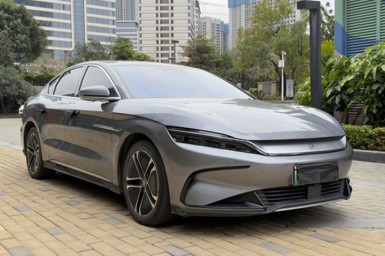 Used BYD Han 2023 EV Champion Edition 605KM Front-Drive Premium Model
