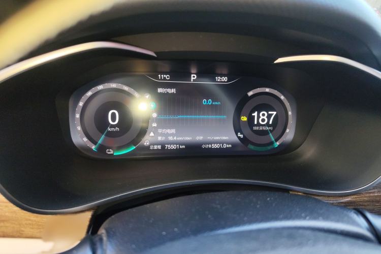 Used BAIC Beijing EU5 2018 R500 Smart Wind Edition