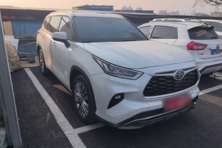 Used Toyota Highlander 2022 Dual-Engine 2.5L Four-Wheel Drive Prestige Version 7 Seats