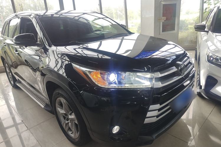 Used Toyota Highlander 2018 2.0T Four-Wheel Drive Luxury Version 7 Seats China VI Standard
