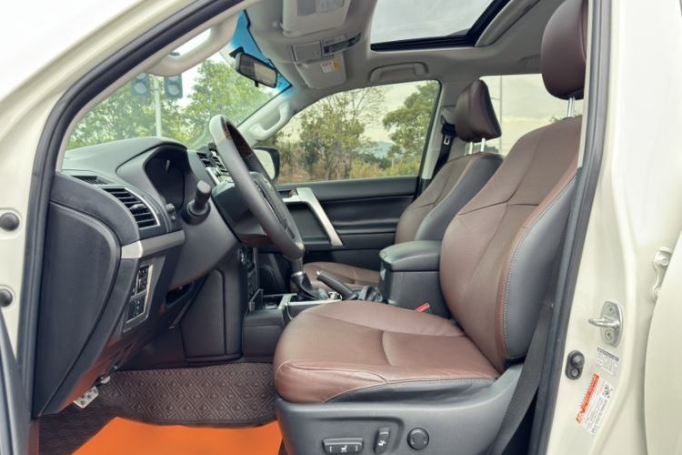 Used Toyota Prado 2018 3.5L Automatic TX-L with Rear-Mounted Spare Tire
