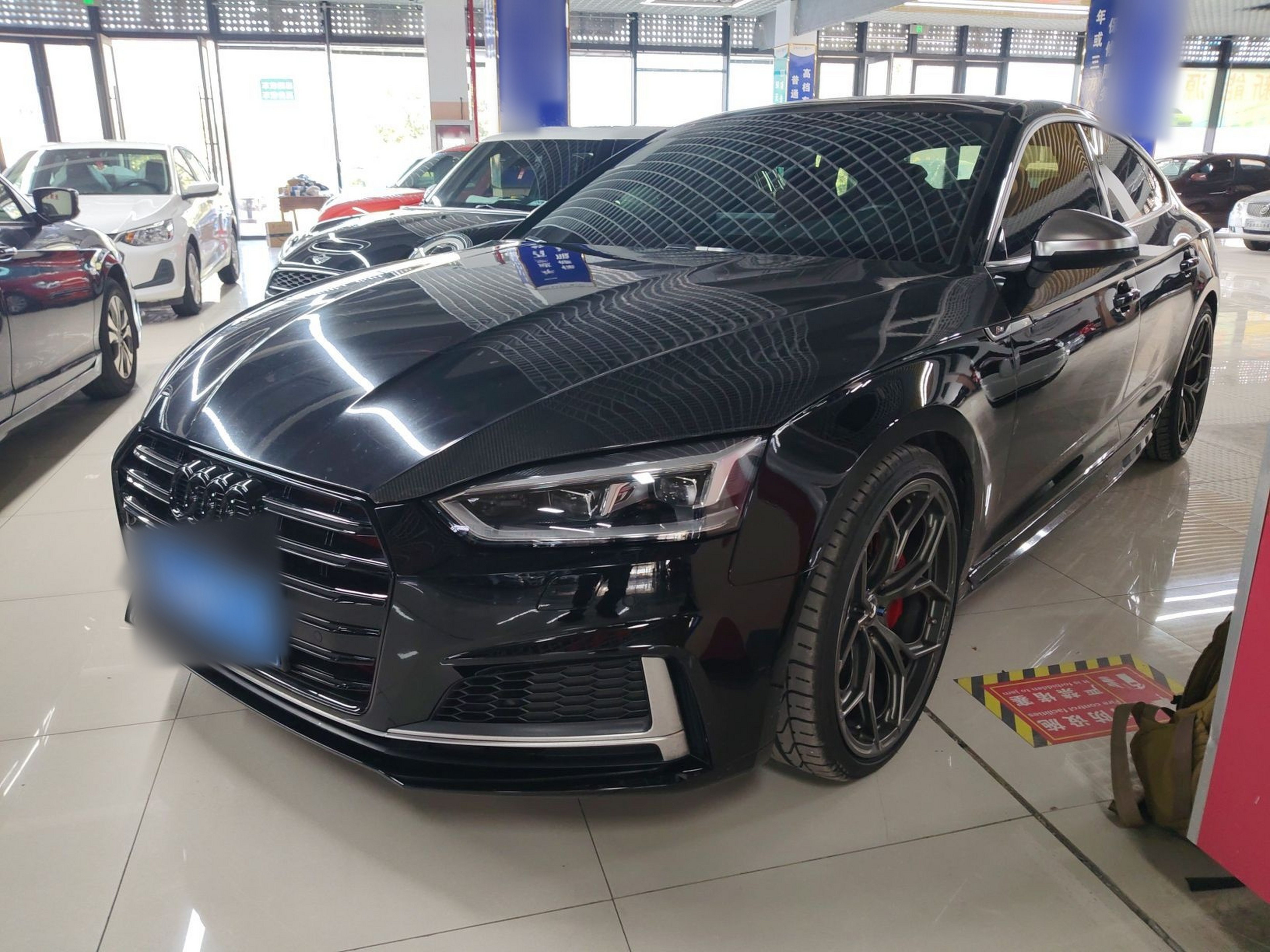 تحت مقدمة السيارة