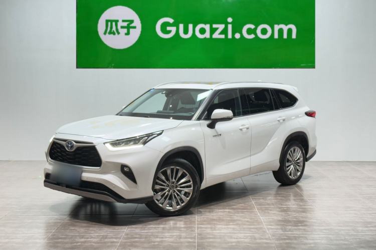 Used Toyota Highlander 2022 Dual-Engine 2.5L Four-Wheel Drive Prestige Version 7 Seats