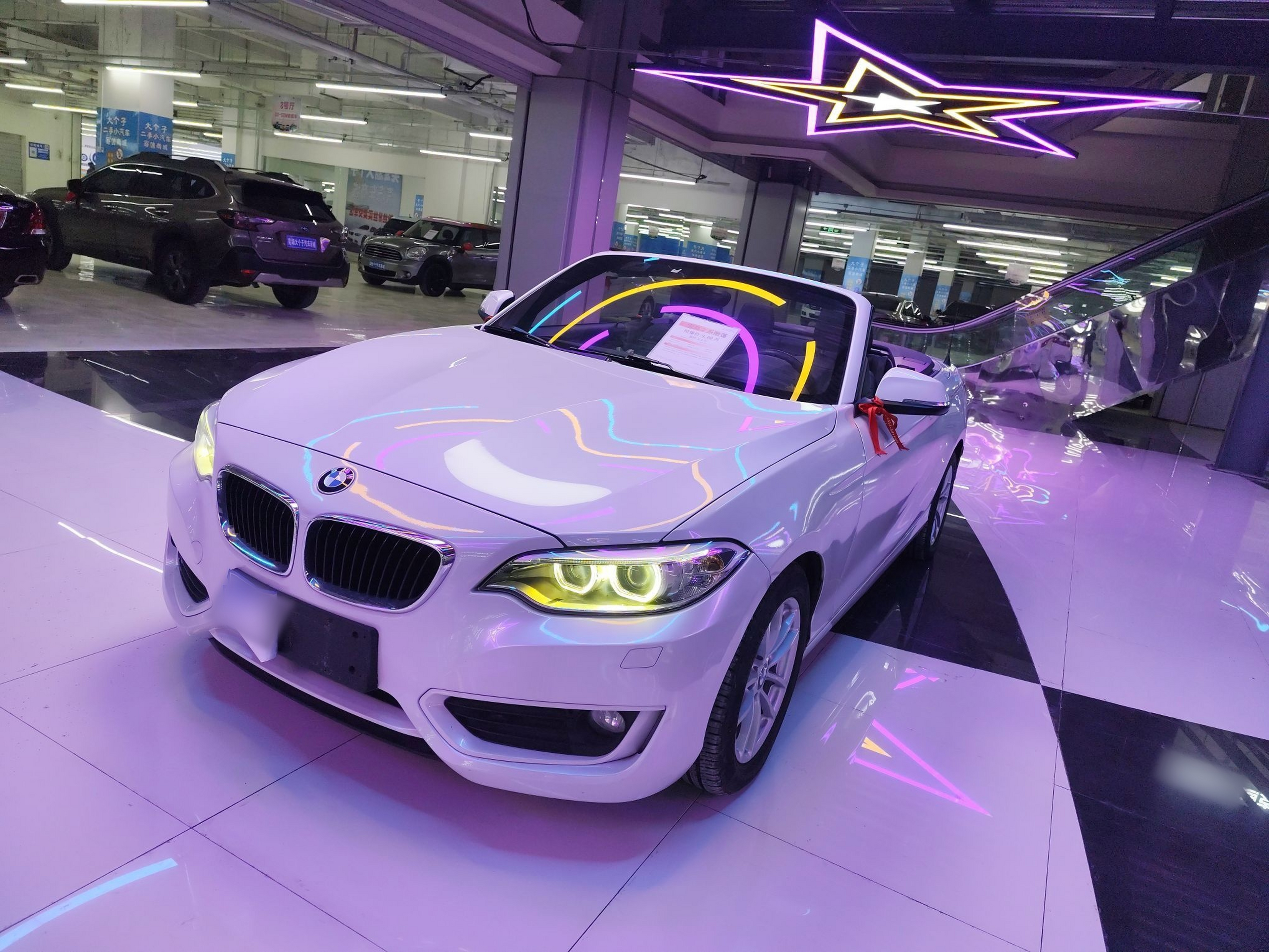 تحت مقدمة السيارة