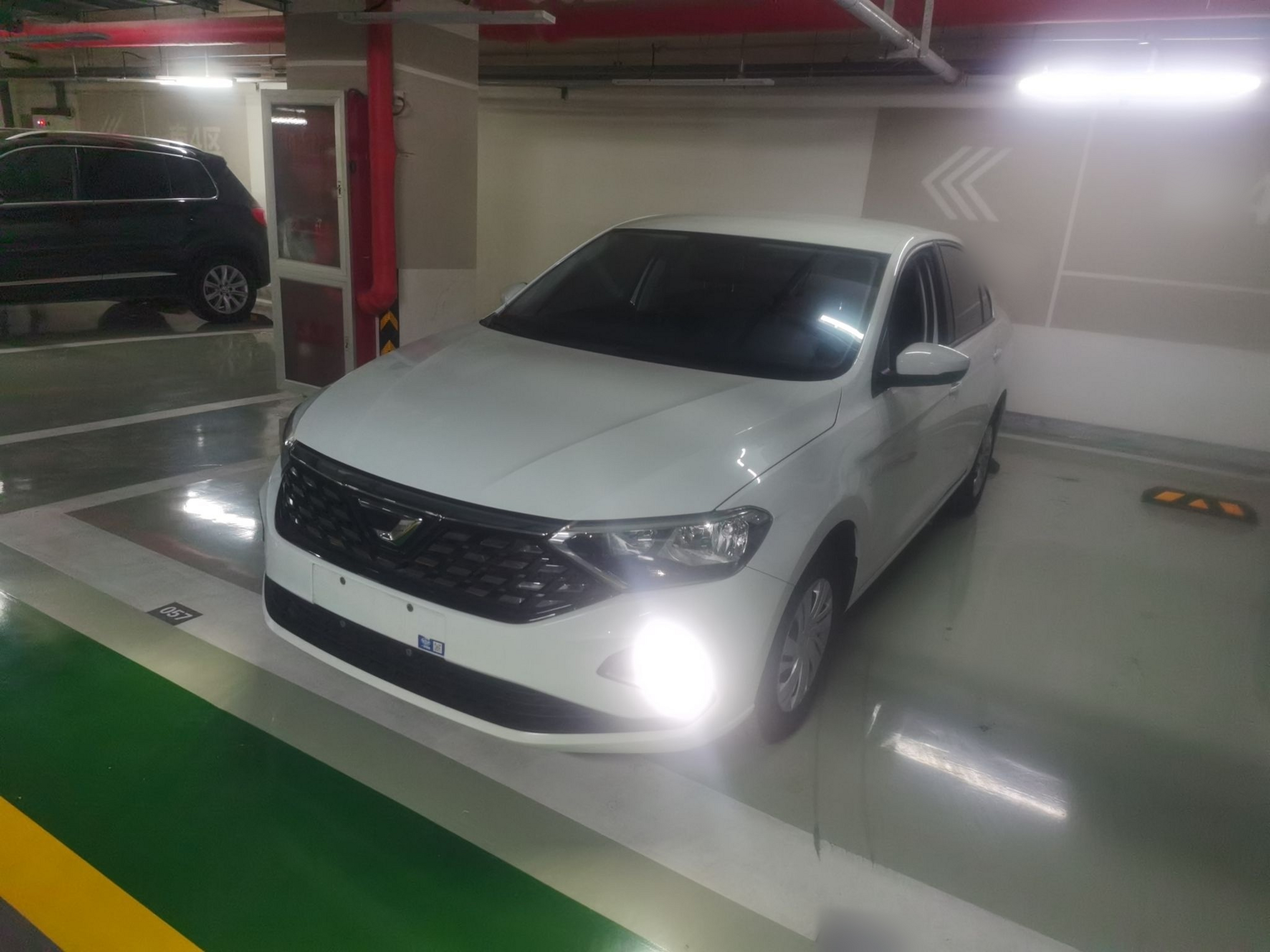 تحت مقدمة السيارة