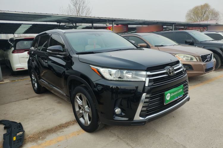 Used Toyota Highlander 2018 2.0T Four-Wheel Drive Prestige Version 7 Seats China V Emission Standard
