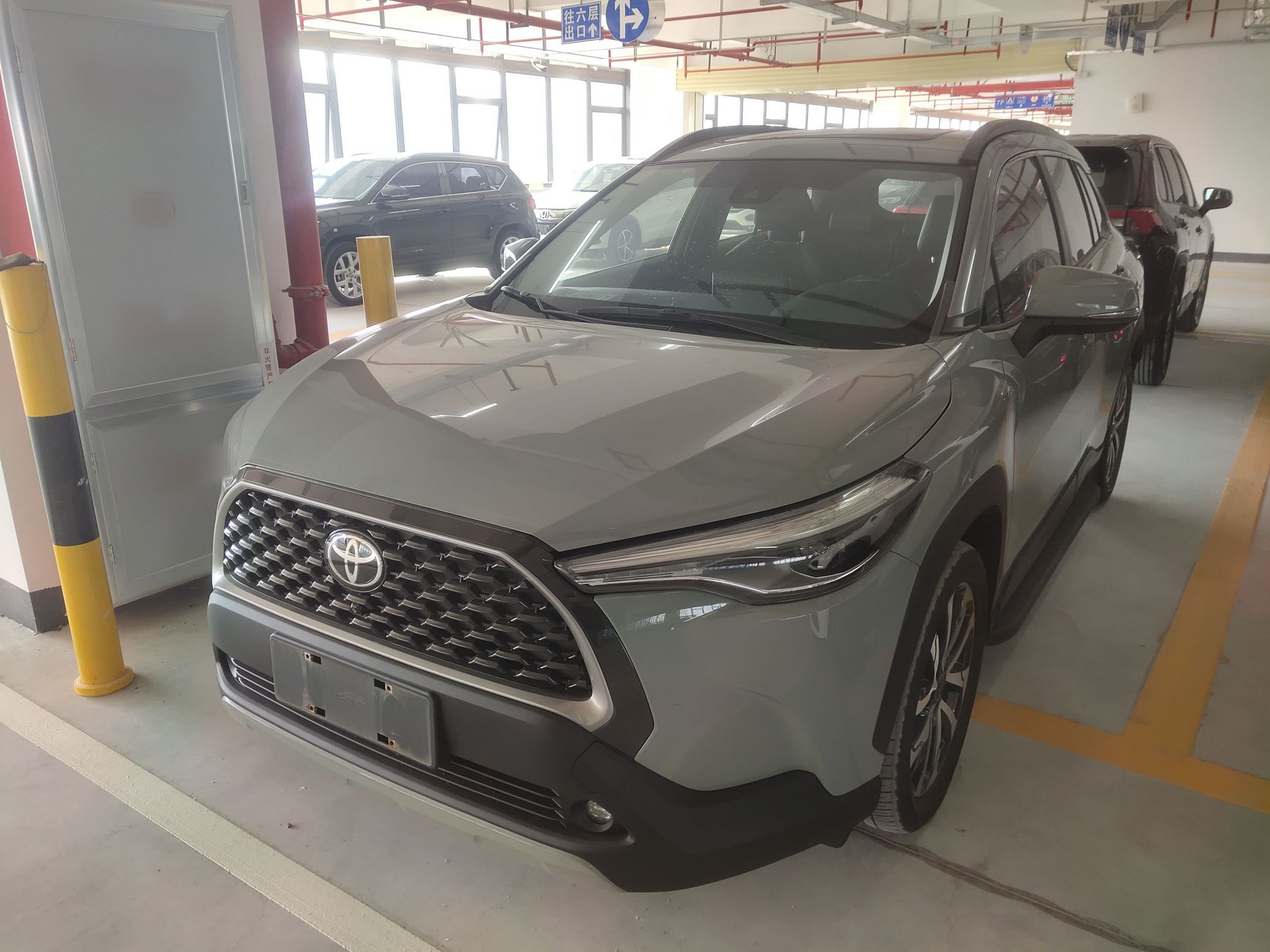 تحت مقدمة السيارة