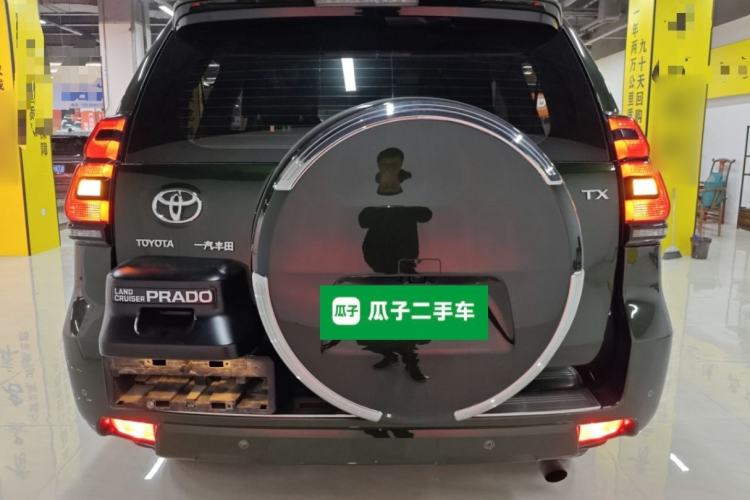 Used Toyota Prado 2018 3.5L Automatic TX-L NAVI with Rear-Mounted Spare Tire
