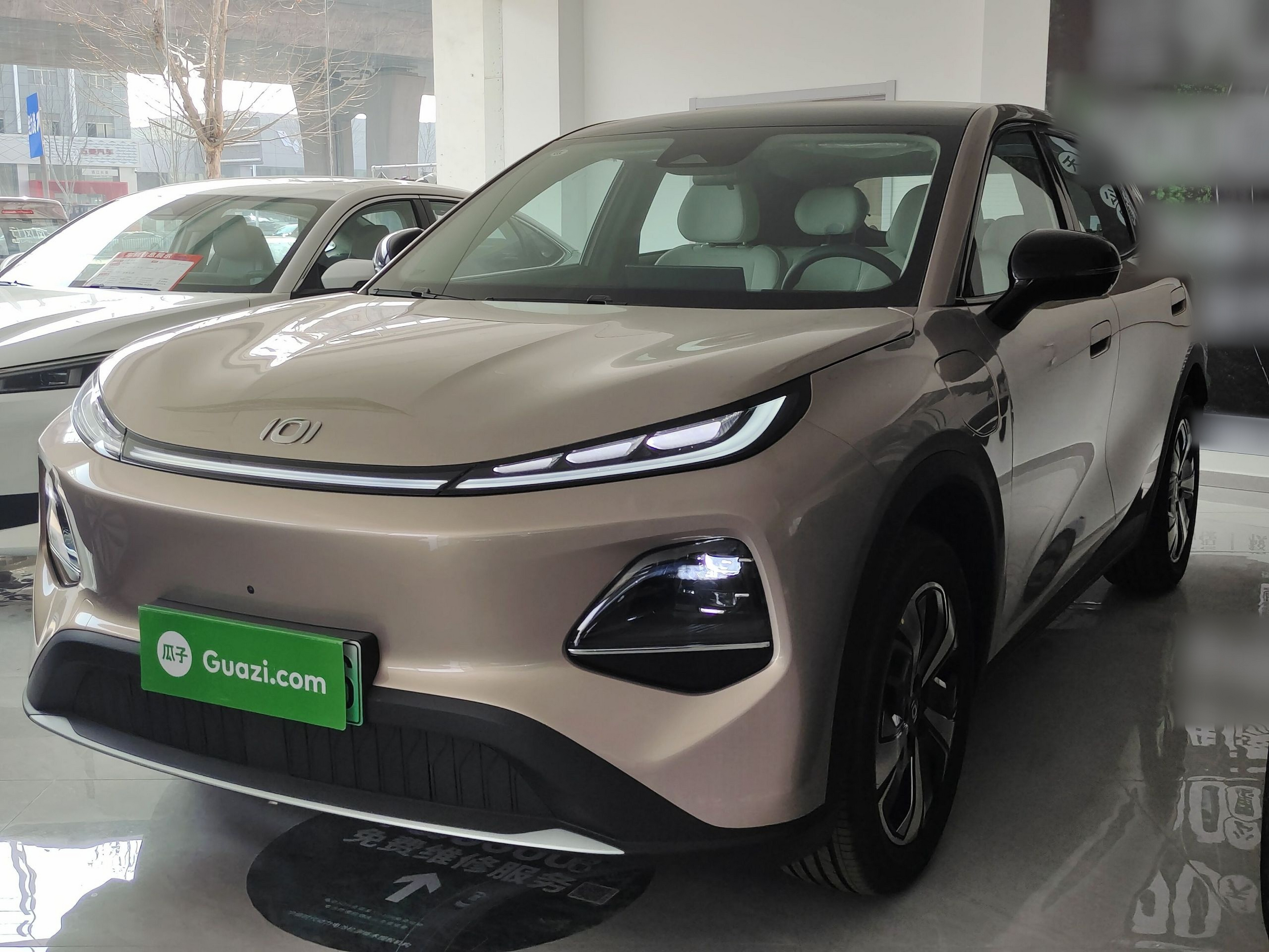 تحت مقدمة السيارة