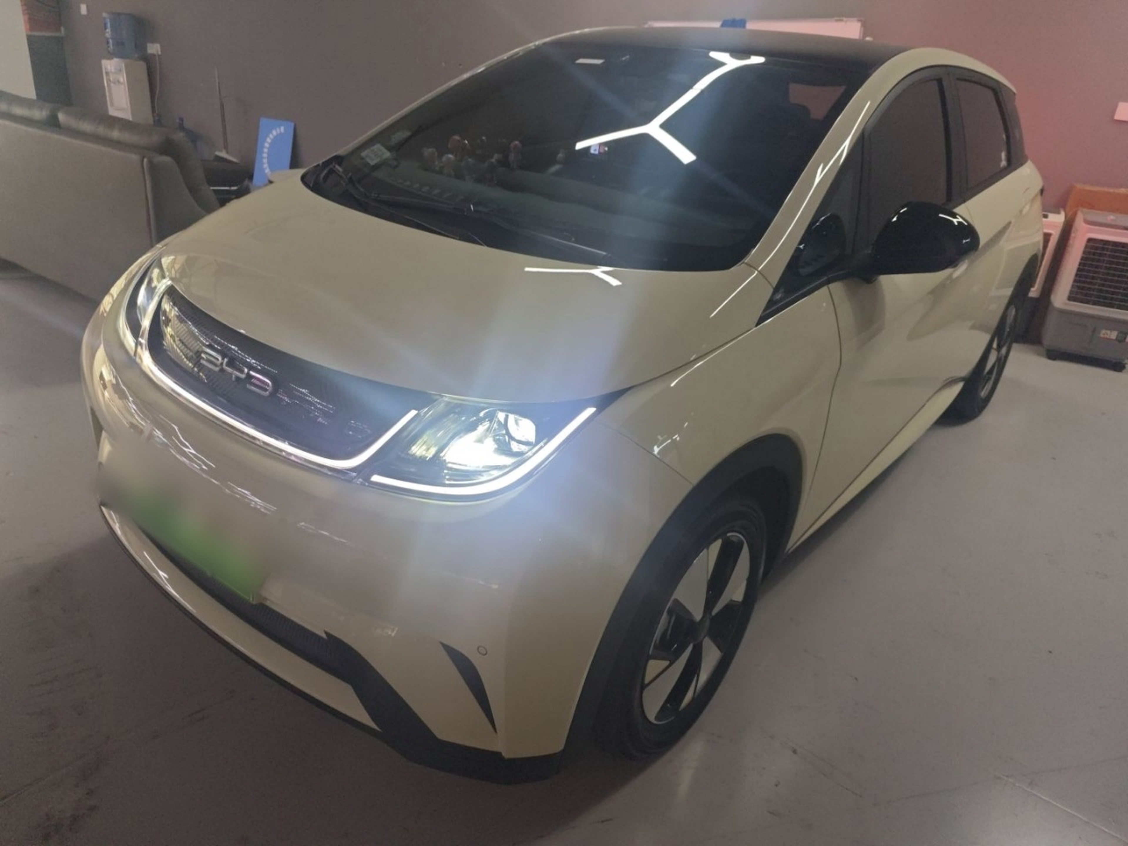 تحت مقدمة السيارة