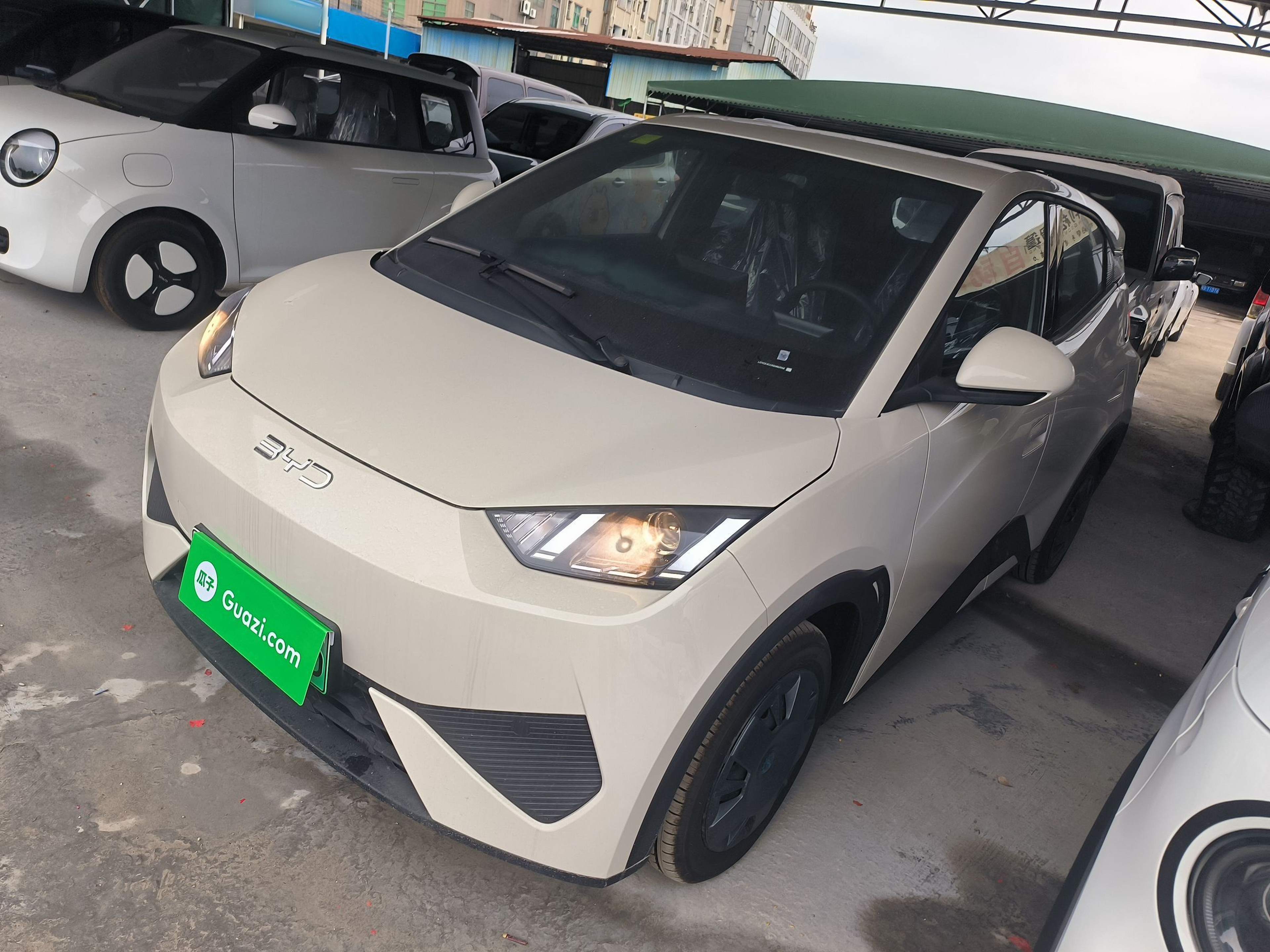 تحت مقدمة السيارة