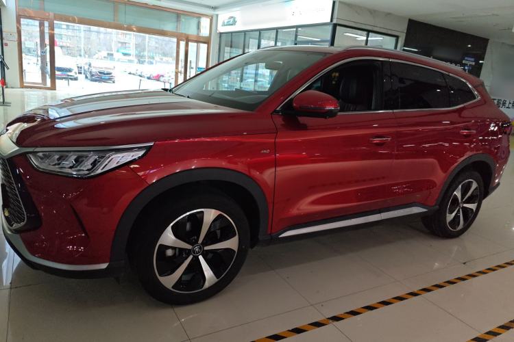 Used BYD Song PLUS New Energy 2021 DM-i 100KM Four-Wheel Drive Flagship PLUS