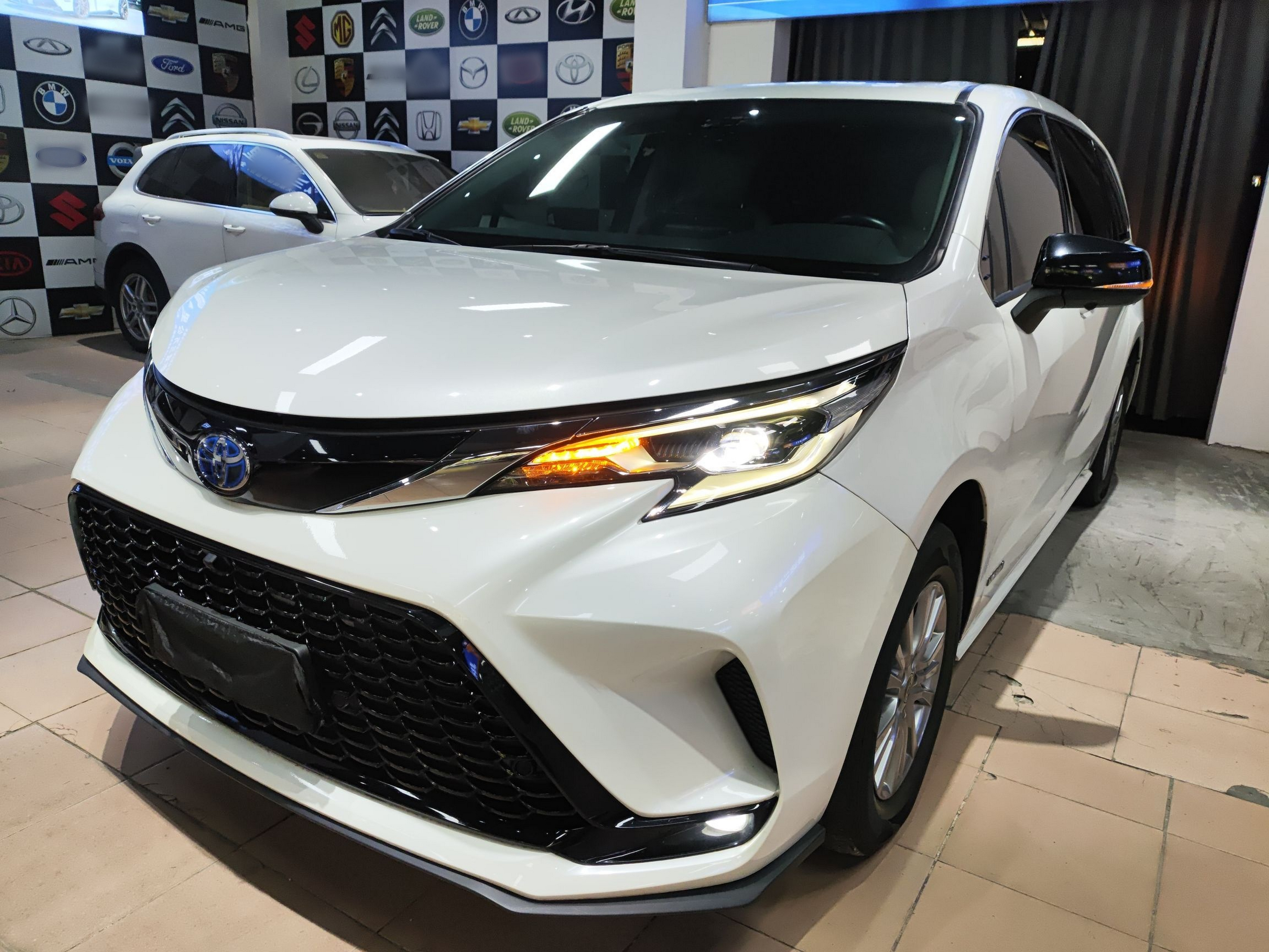 تحت مقدمة السيارة