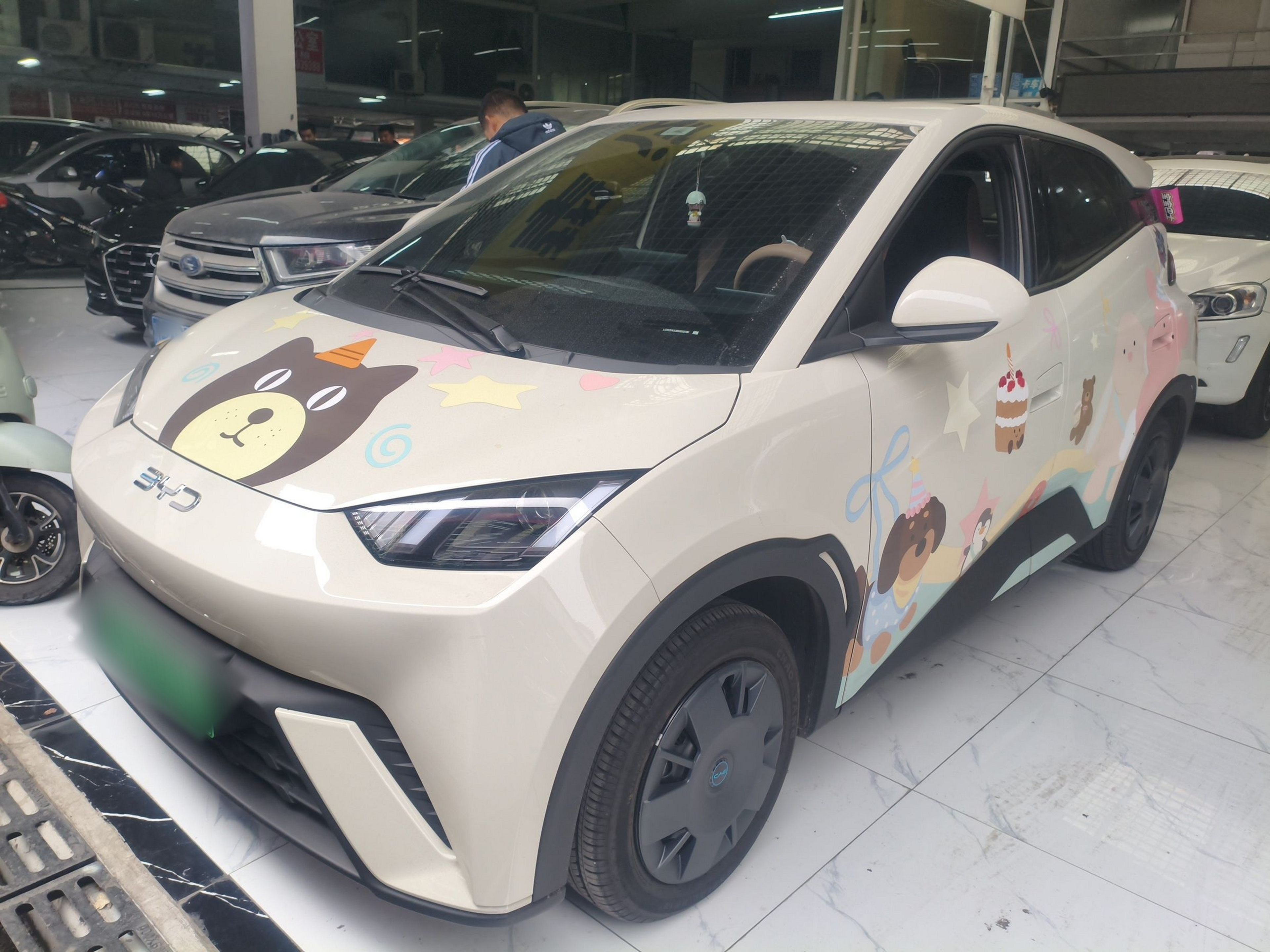 تحت مقدمة السيارة