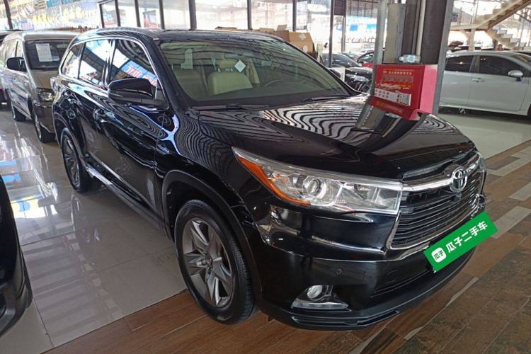 Used Toyota Highlander 2017 2.0T Four-Wheel Drive Luxury Edition 7 Seats
