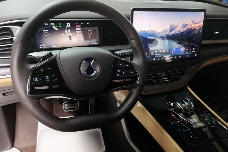 Used Denza D9 2025 DM-i Intelligent Drive 1020 Four-Wheel Drive Prestige Model
