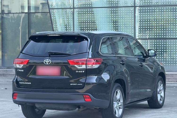 Used Toyota Highlander 2018 2.0T Four-Wheel Drive Prestige Version 7 Seats China VI Standard
