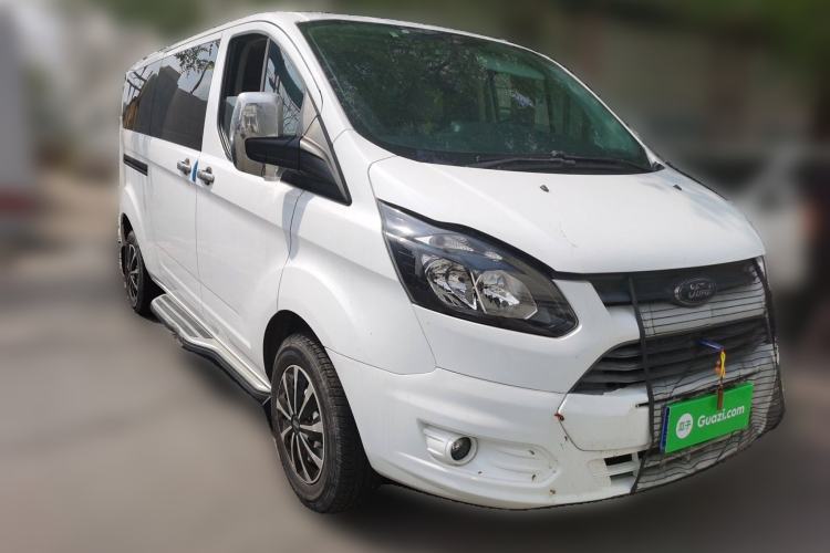 Used Ford Transit 2020 2.0T Gasoline Multi-Purpose Commercial Vehicle Mid-Drive Low-Roof Lift-Up Tailgate China VI Standard