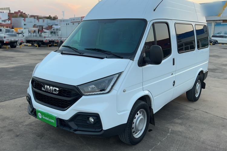Used JMC Transit 2019 2.8T Commercial Version Short Wheelbase Mid-Roof 6-Seater China VI JX493
