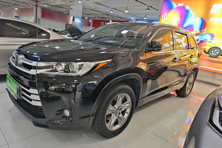 Used Toyota Highlander 2018 2.0T Four-Wheel Drive Luxury Version 7 Seats China VI Standard
