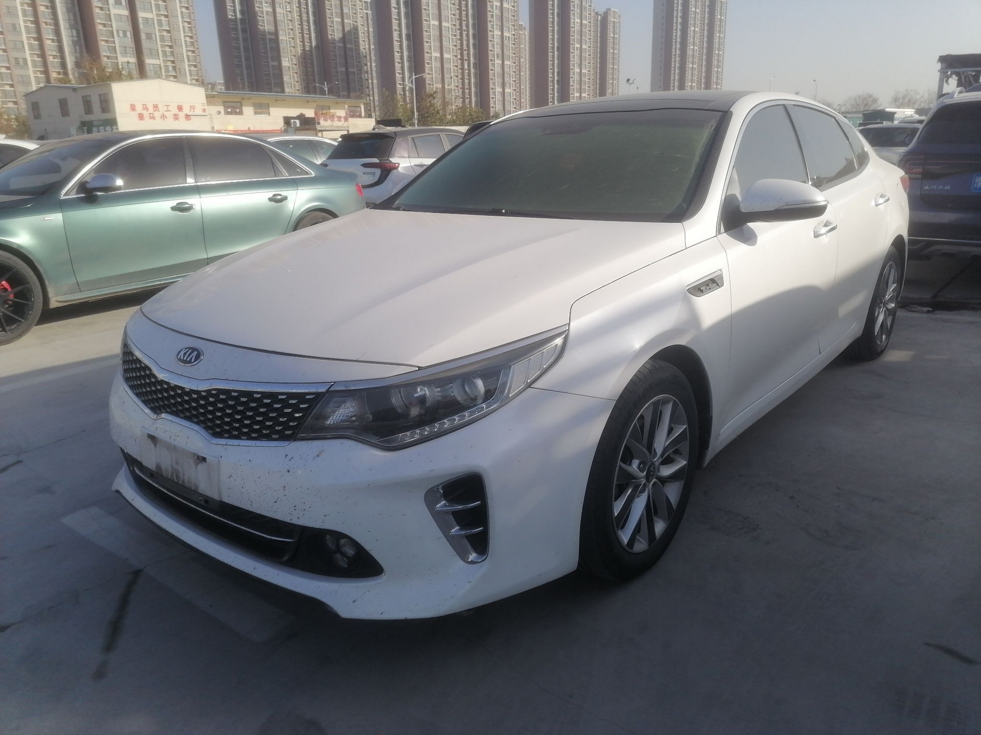 تحت مقدمة السيارة