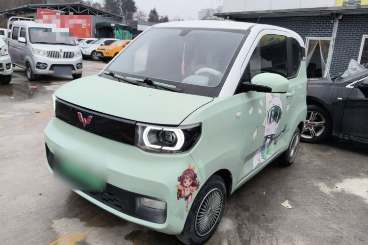 Used Wuling Hongguang MINIEV 2021 Macaron Sandwich Model 170 km Lithium Ternary