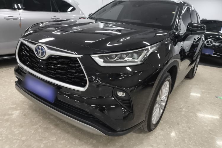 Used Toyota Highlander 2022 Dual-Engine 2.5L Four-Wheel Drive Prestige Version 7 Seats