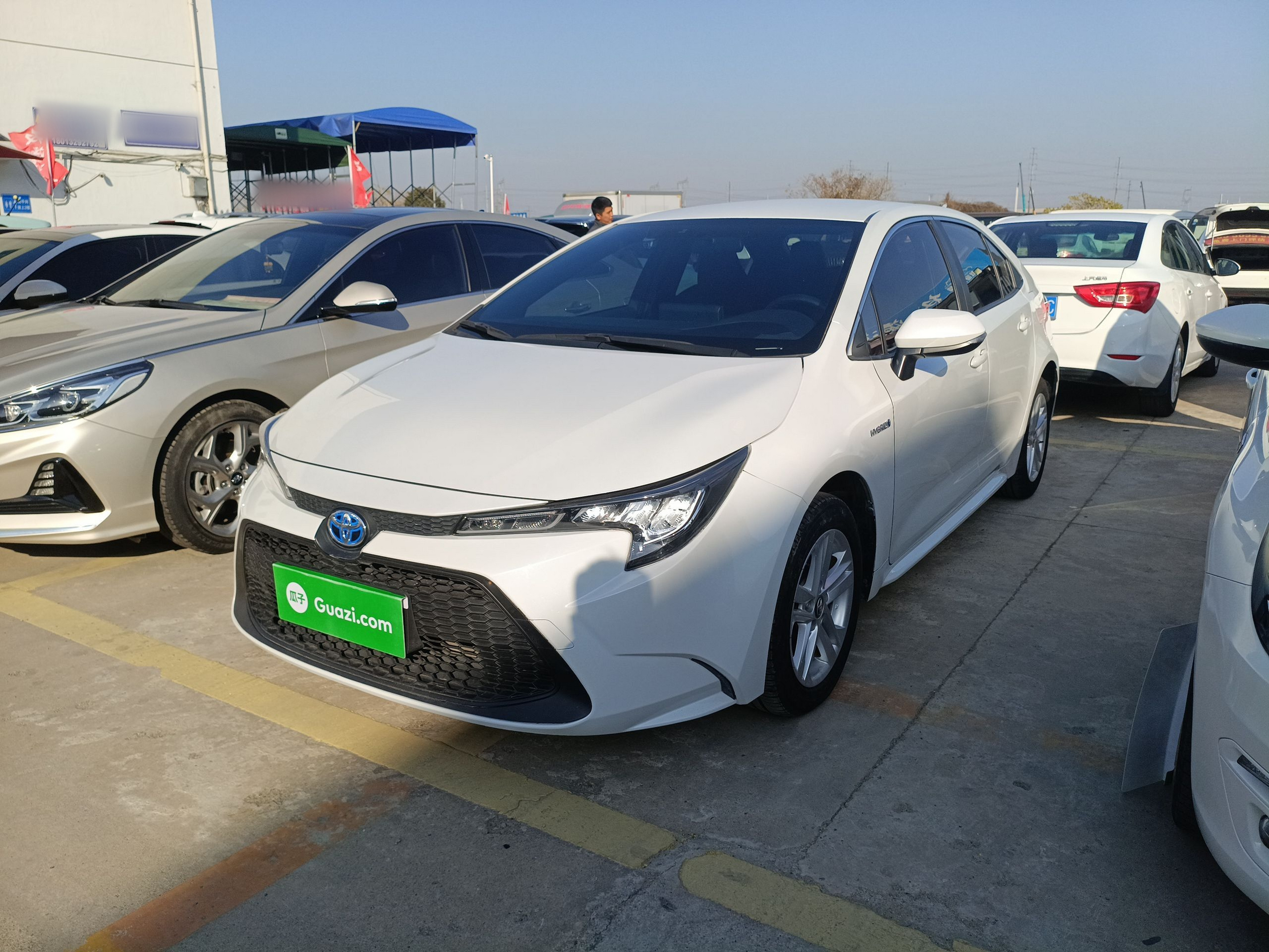 تحت مقدمة السيارة