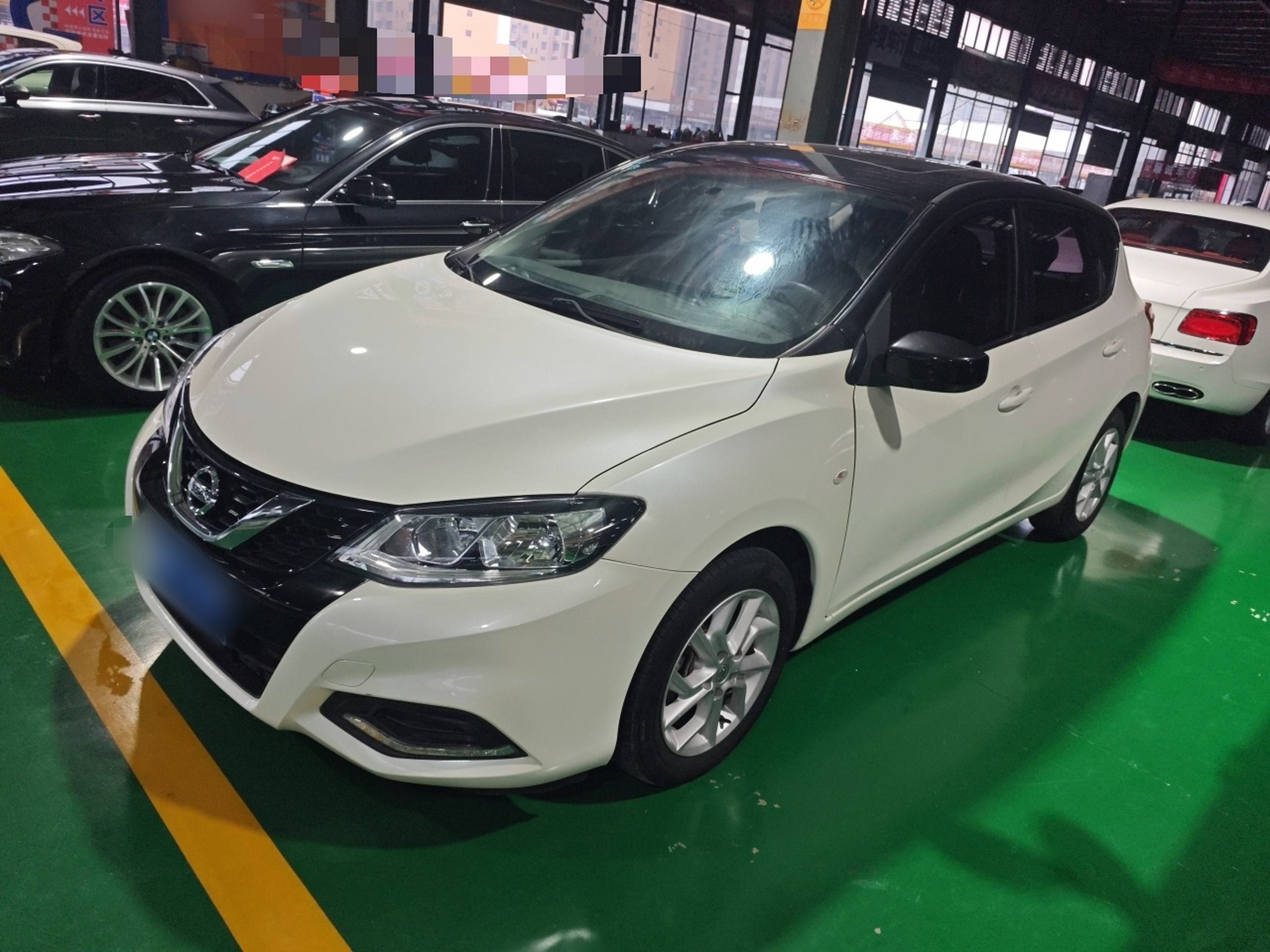 تحت مقدمة السيارة