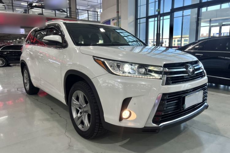 Used Toyota Highlander 2018 2.0T Four-Wheel Drive Prestige Version 7 Seats China VI Standard