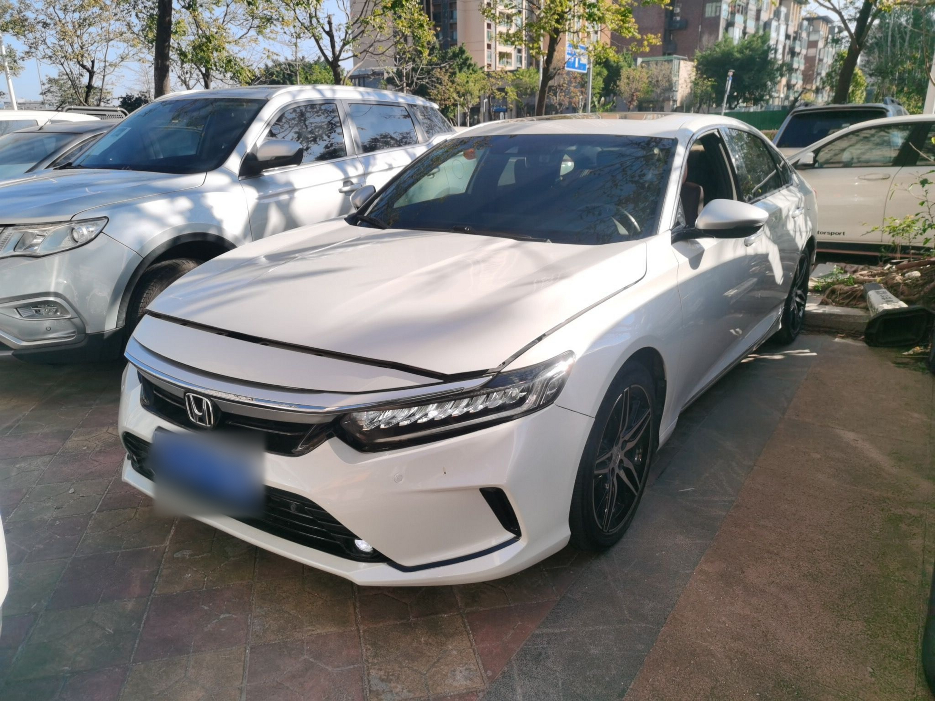 تحت مقدمة السيارة