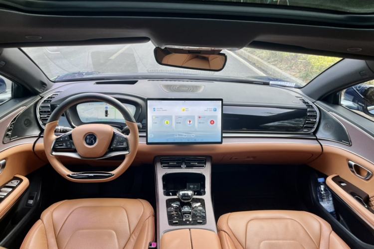 Used BYD Han 2022 EV Genesis Edition 715 km Front-Wheel-Drive Flagship Model