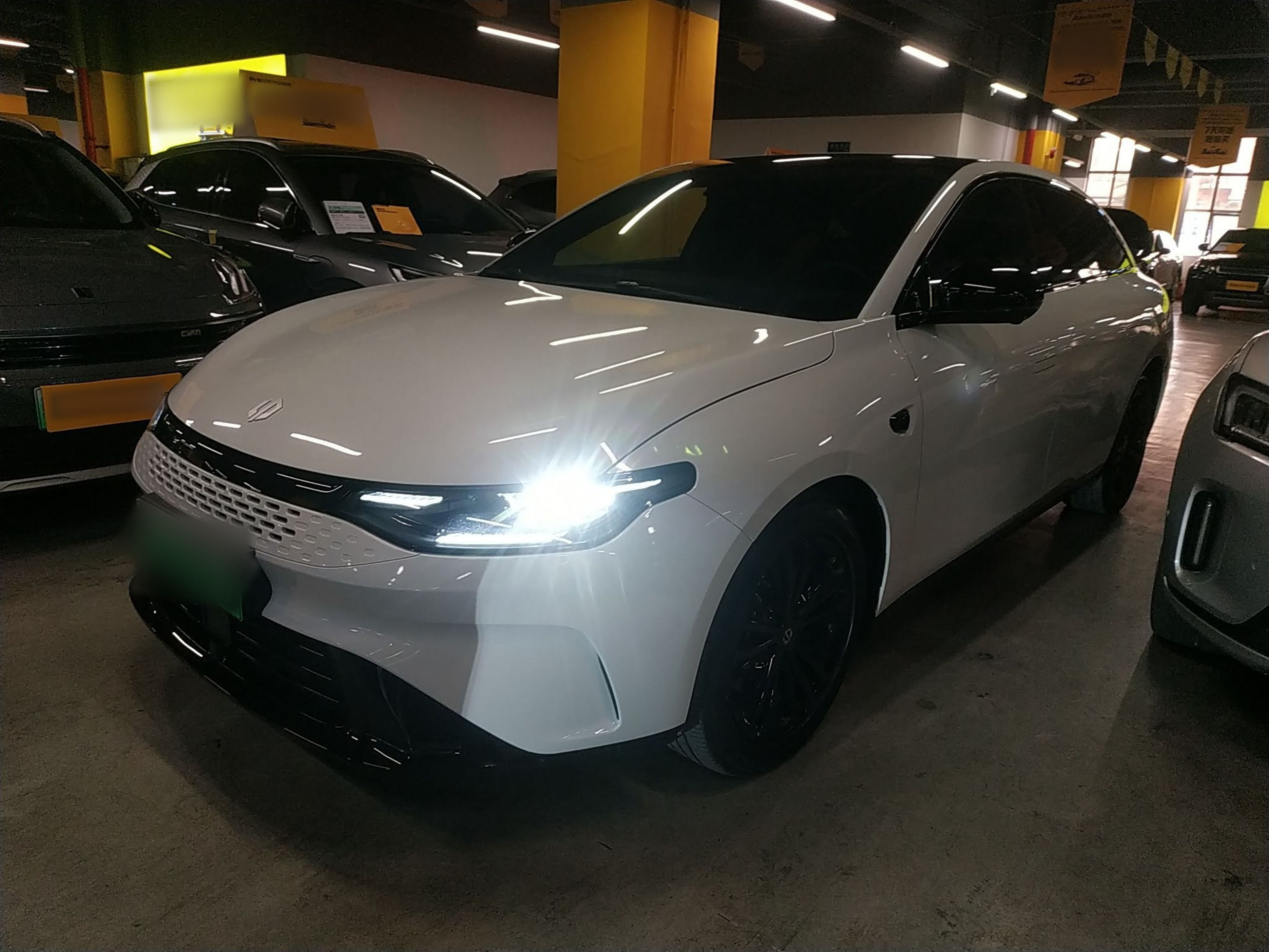 تحت مقدمة السيارة