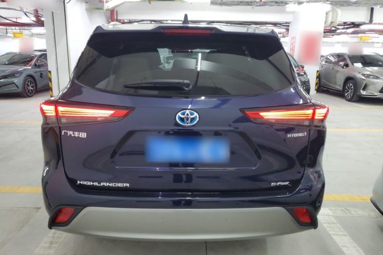 Used Toyota Highlander 2022 Dual-Engine 2.5L Four-Wheel Drive Prestige Version 7 Seats