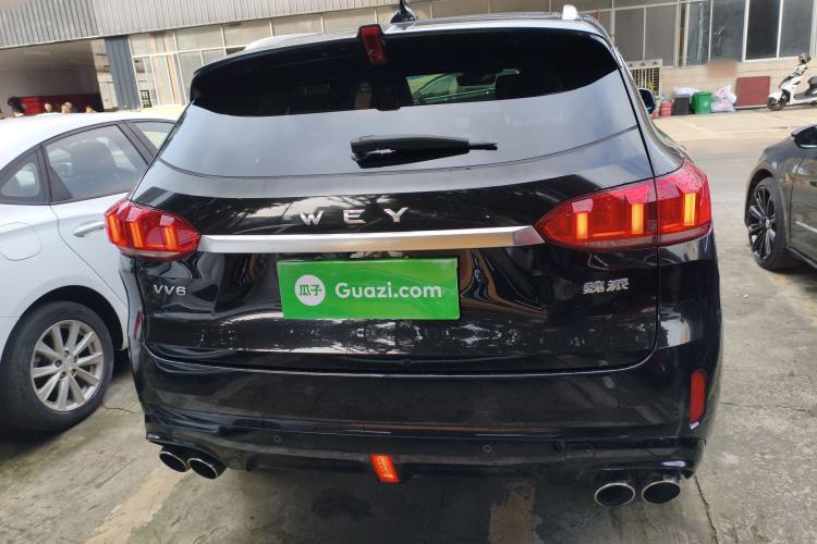 Used Wey VV6 2018 2.0T Two-Wheel Drive Flagship Version China V Standard
