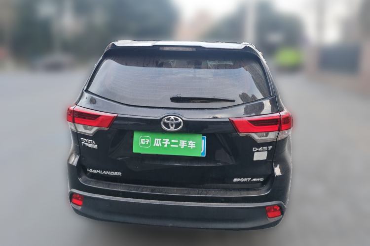 Used Toyota Highlander 2018 2.0T Four-Wheel Drive Luxury Edition 7 Seats China V Emission Standard