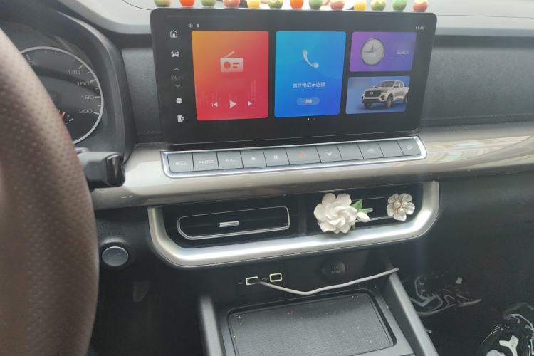 Used Great Wall Poer 2023 2.0T Commercial Version Automatic Diesel 4x4 Elite Long-Box GW4D20M
