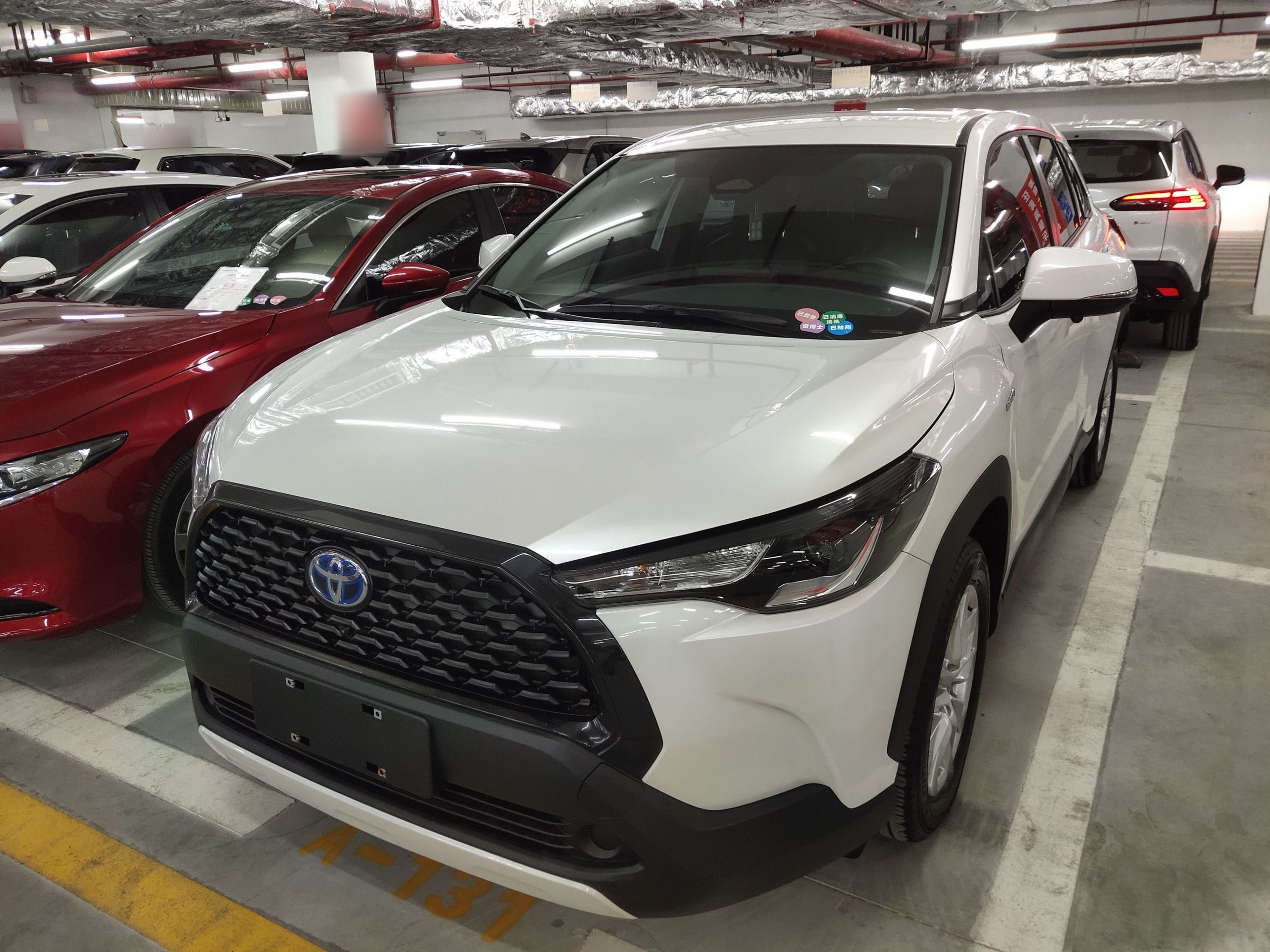 تحت مقدمة السيارة