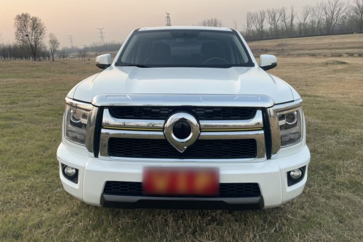 Used Great Wall King Kong Poer 2023 2.0T Automatic Diesel Two-Wheel-Drive Elite Version Flatbed GW4D20M
