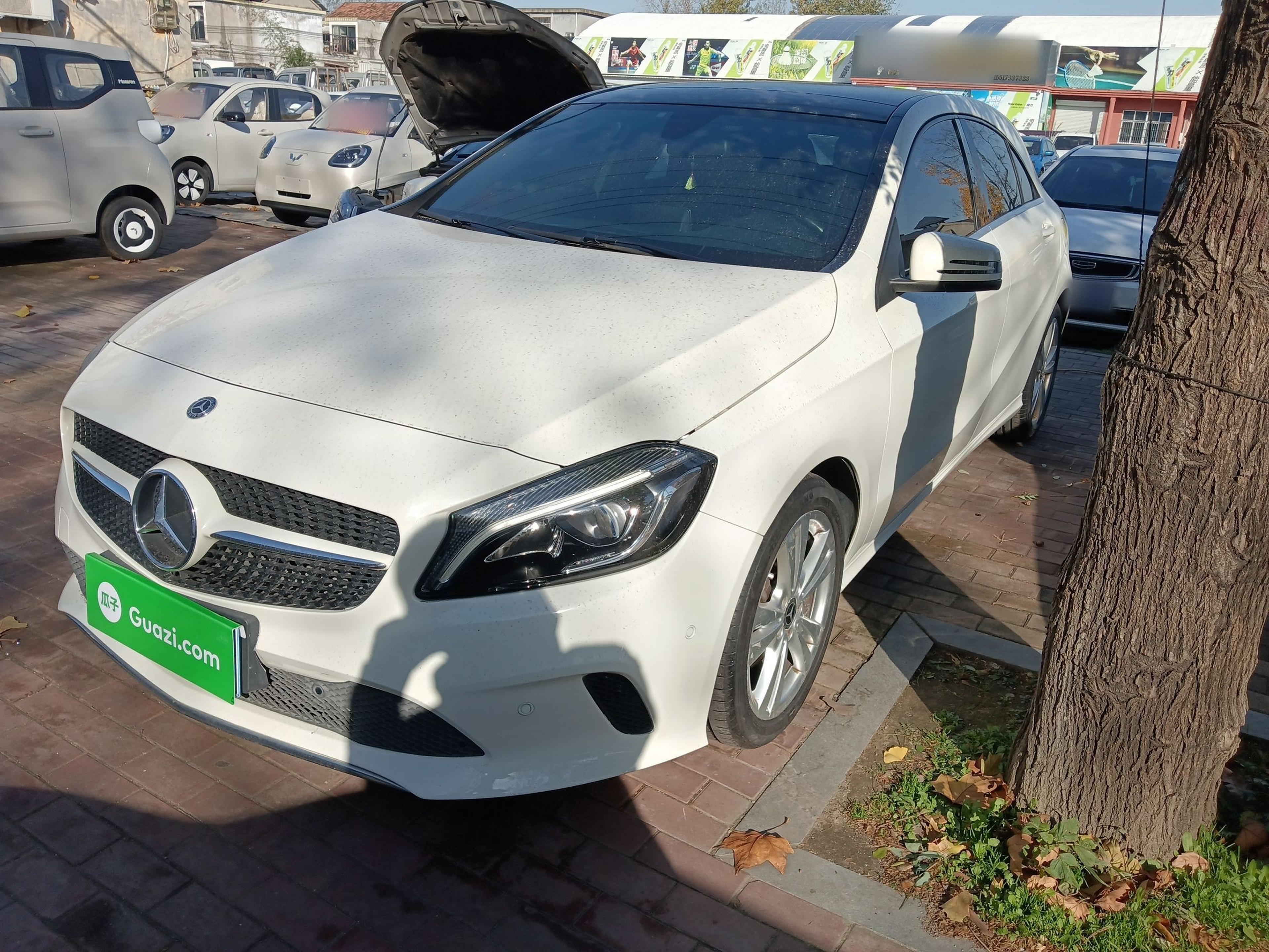 تحت مقدمة السيارة