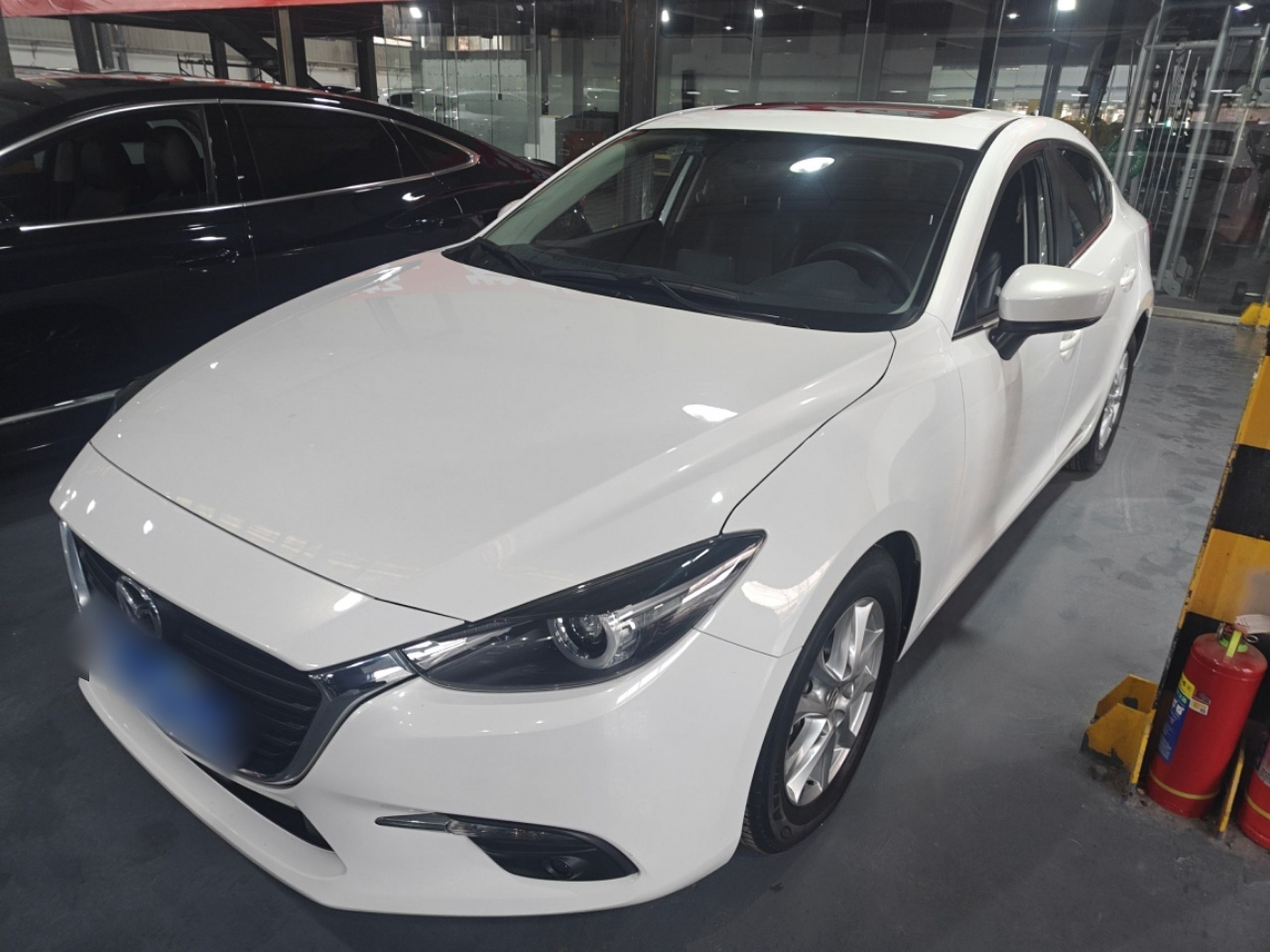 تحت مقدمة السيارة