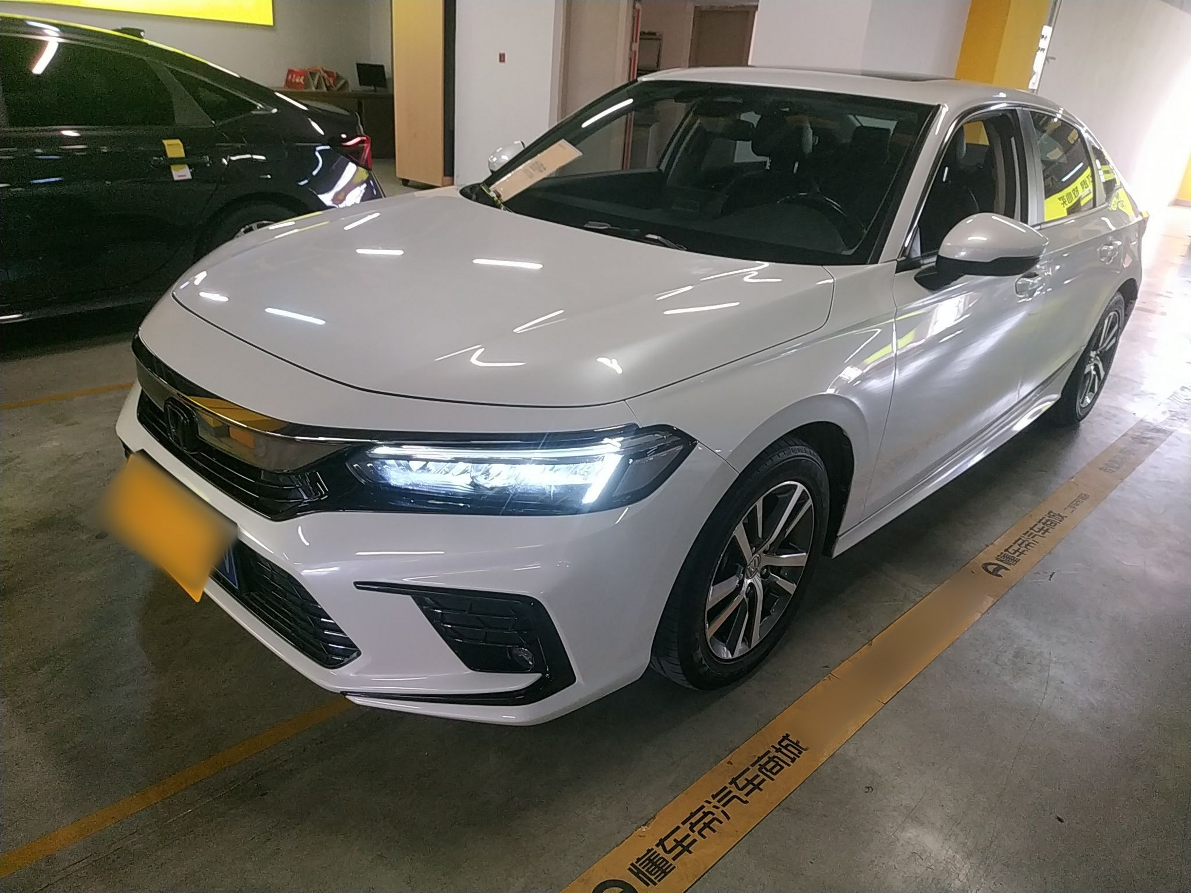 تحت مقدمة السيارة