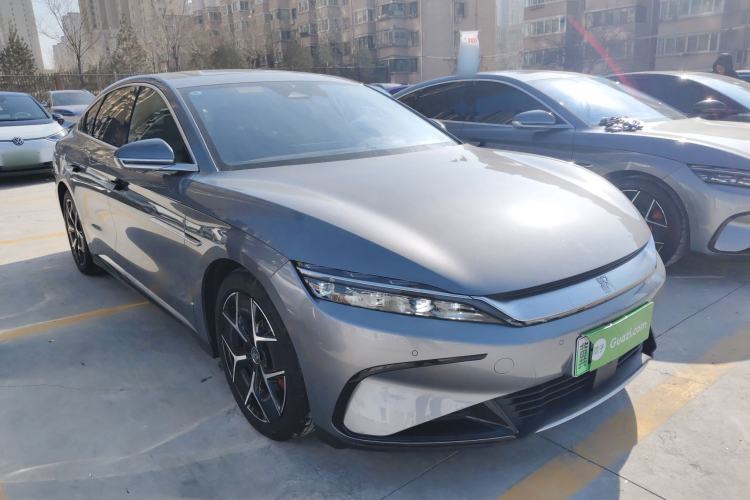 Used BYD Han 2022 EV Genesis Edition 715KM Front-Wheel-Drive Prestige Model
