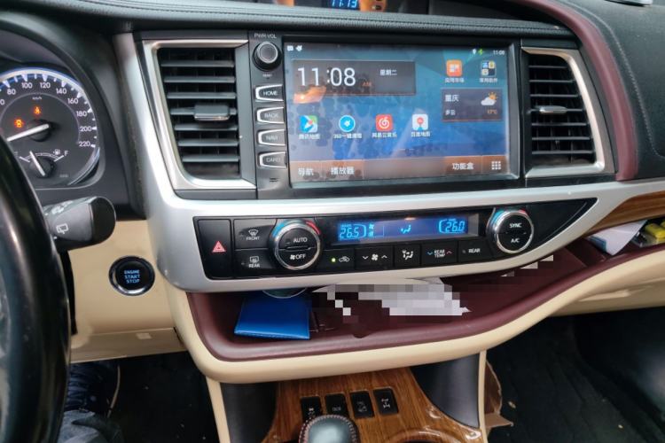 Used Toyota Highlander 2015 2.0T Four-Wheel Drive Luxury Edition 7-Seater
