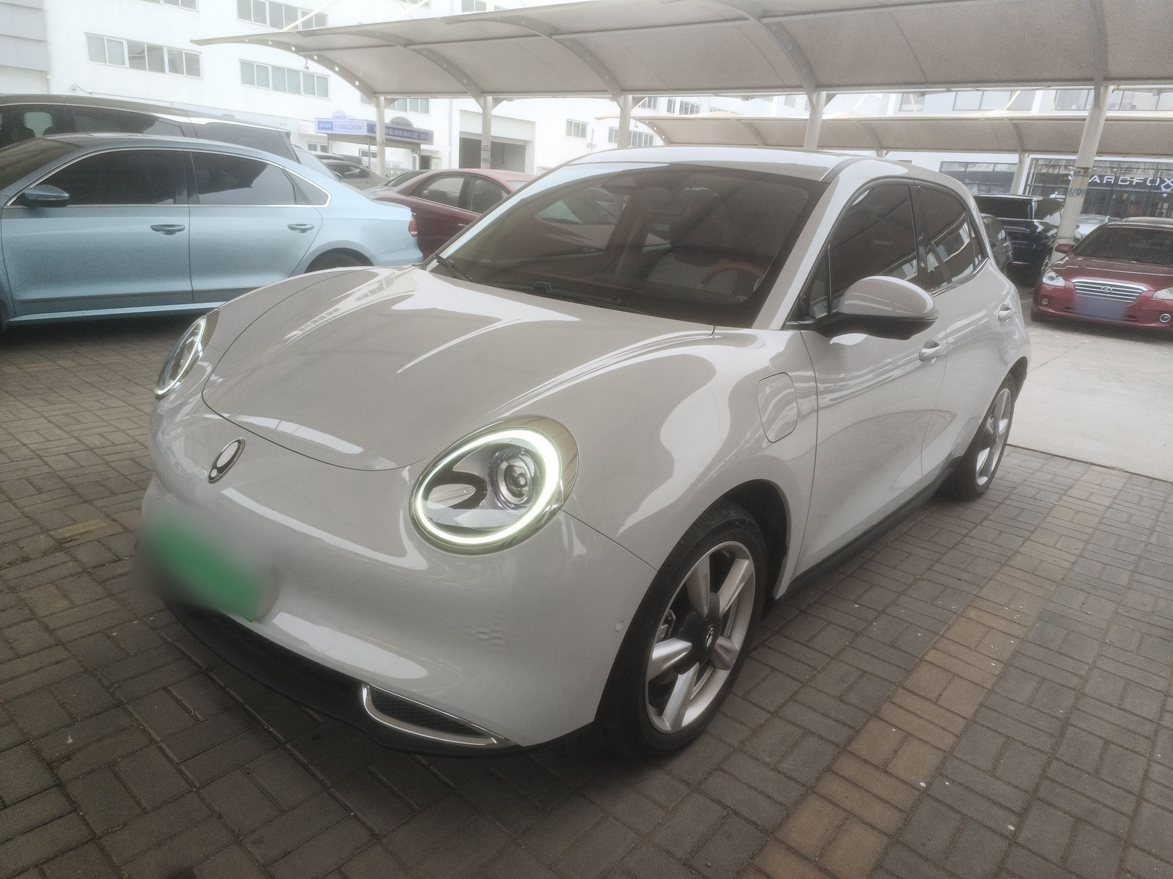 تحت مقدمة السيارة