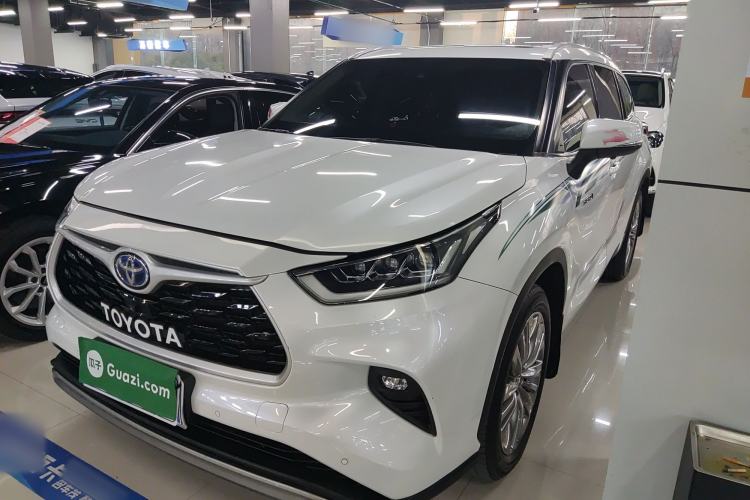 Used Toyota Highlander 2022 Dual-Engine 2.5L Four-Wheel Drive Prestige Version 7 Seats