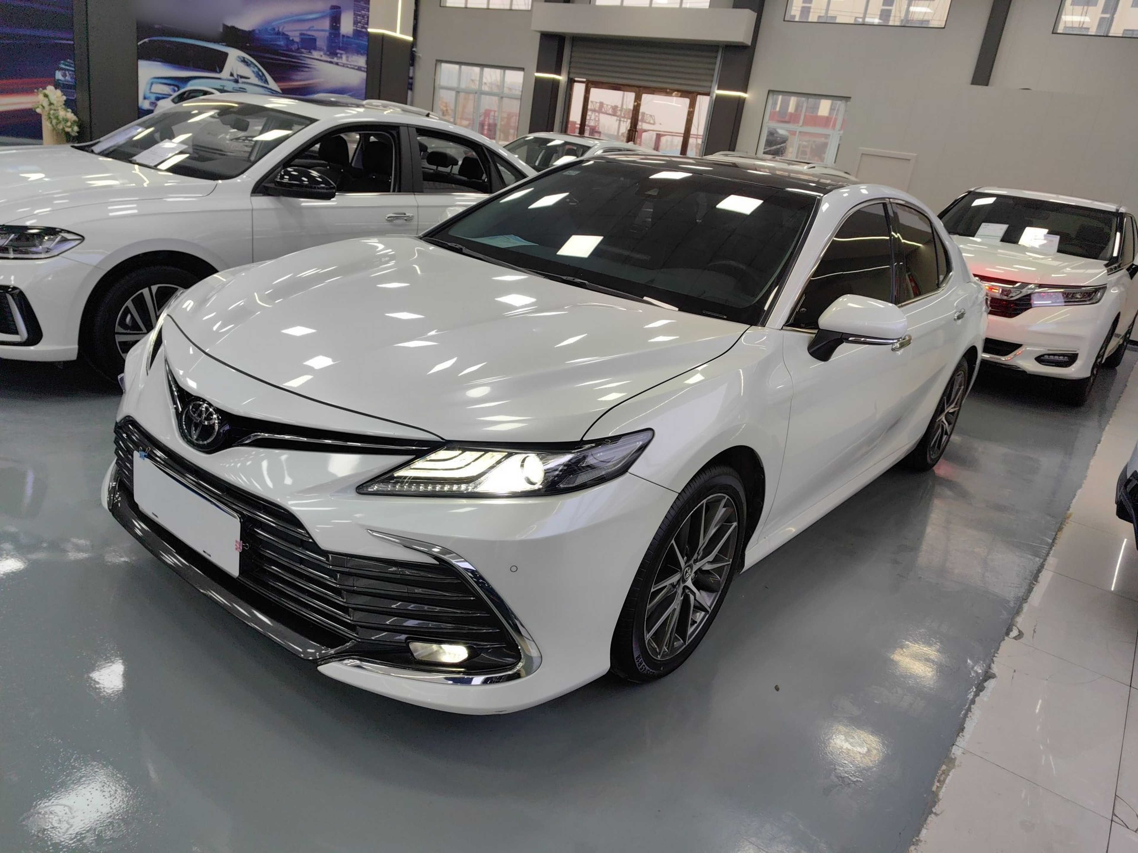 تحت مقدمة السيارة