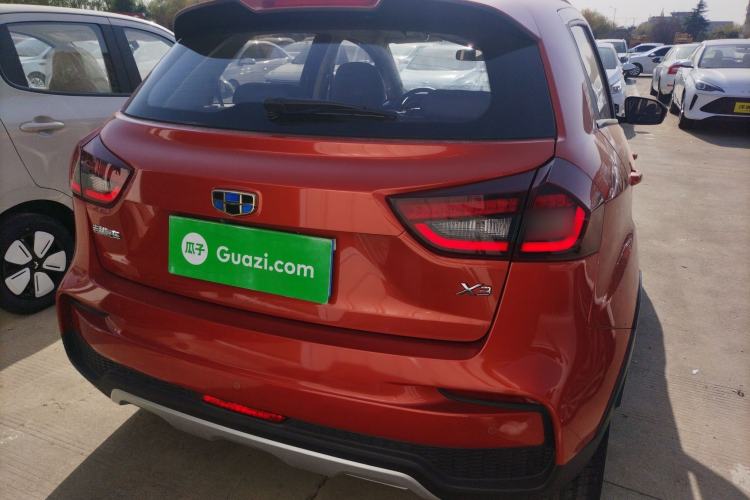 Used Geely Auto Vision X3 2019 Upgraded Model 1.5L CVT Prestige Version
