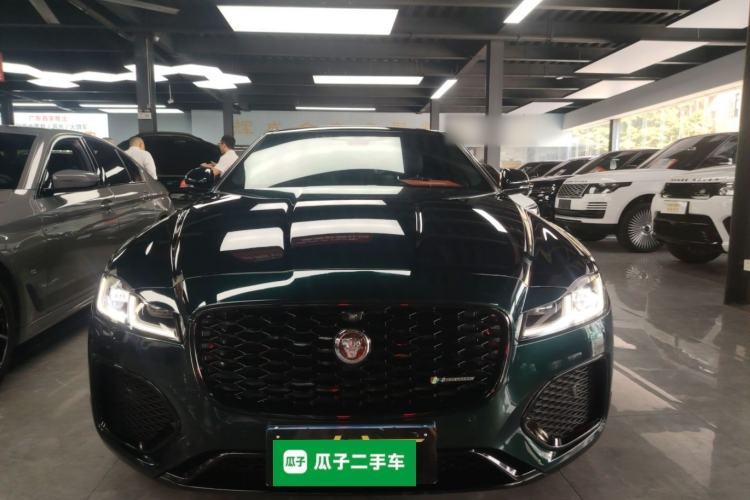 Used Jaguar XFL 2021 XFL 2.0T P250 All-Wheel-Drive Shimmering Black Sport Edition
