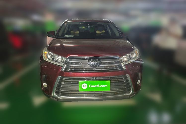 Used Toyota Highlander 2018 2.0T Four-Wheel Drive Prestige Version 7 Seats China V Emission Standard